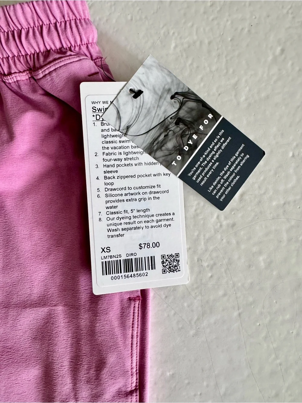 lululemon athletica Pink Men’s Hybrid Shorts - Picture 2 of 5